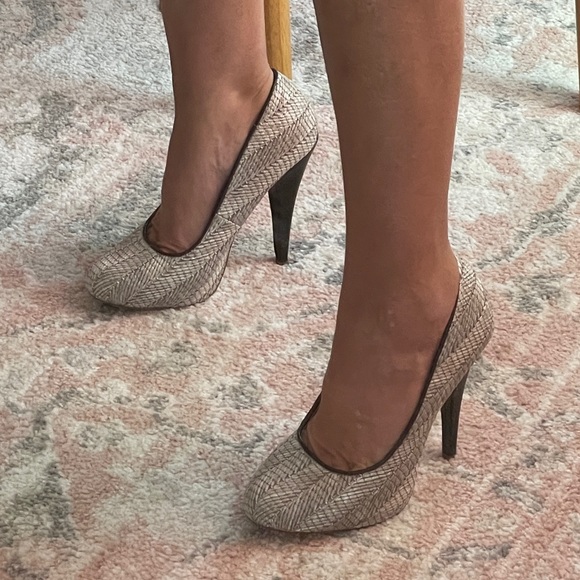 Extra High Woven Heels by MIA - Picture 2 of 14